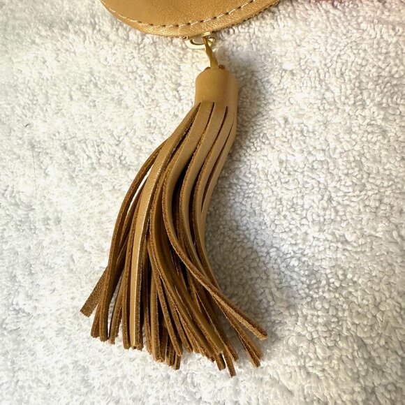Portland Leather Goods AP Champagne Taco Tassel Pouch - Brand New - Picture 7 of 7